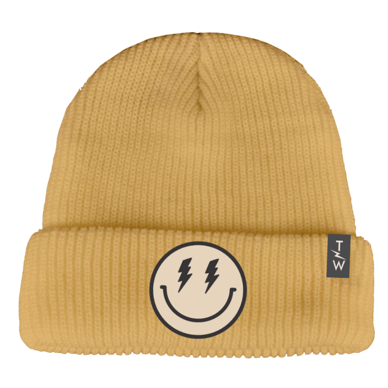 Tiny Whales - Happy Days Beanie in Sunshine