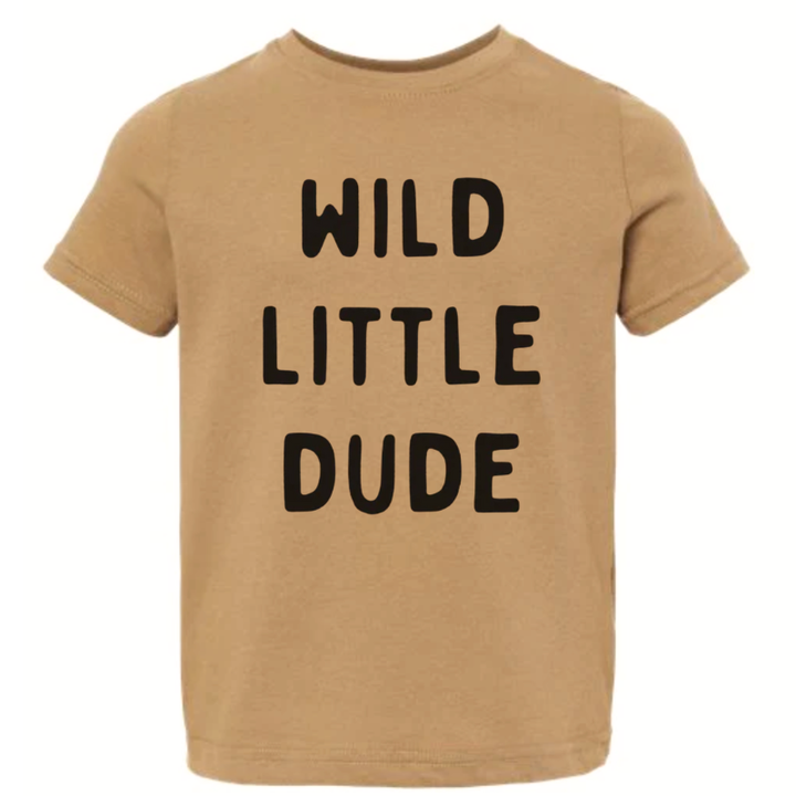 Wild Little Dude Carmel tshirt