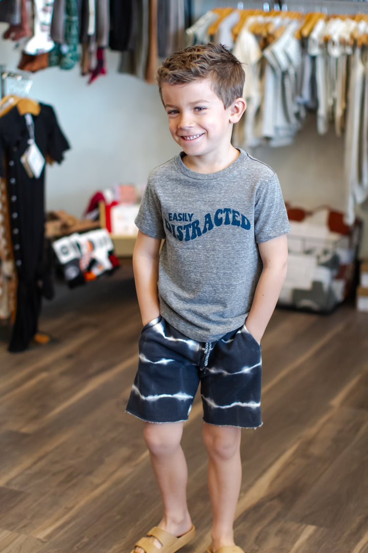 toddler boys Easily Distracted graphic tee