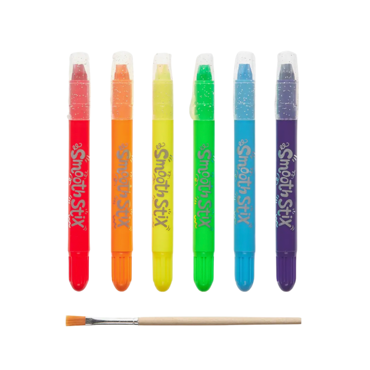 Ooly - Smooth Stix Watercolor Gel Crayons Pack of 6