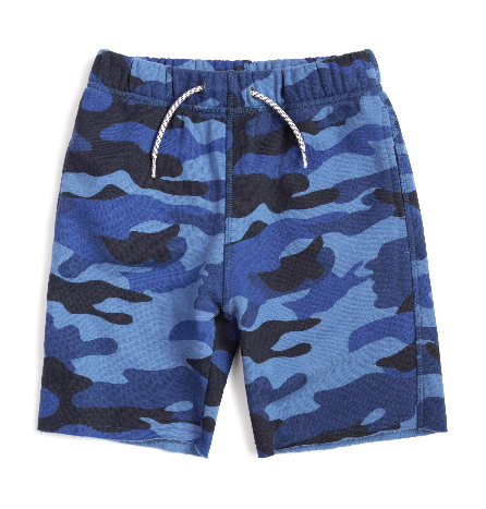 Appaman Boys Camp Shorts in Blue Camo