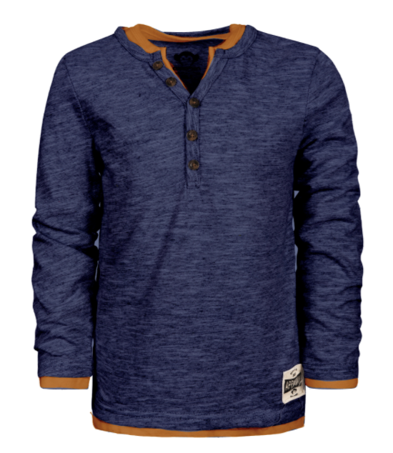 Appaman boys camden henley sleeve