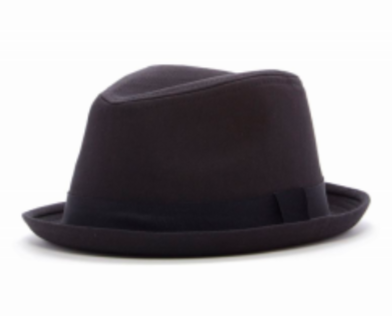 Boys black fedora hat on sale