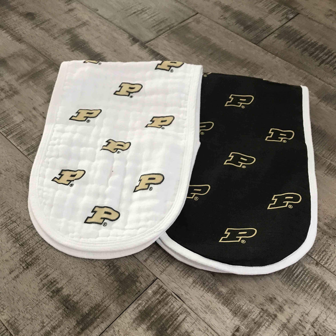 Purdue baby burp cloths