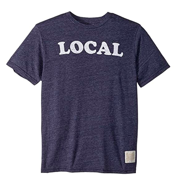 Retro Brand - LOCAL Tee in Heather Navy