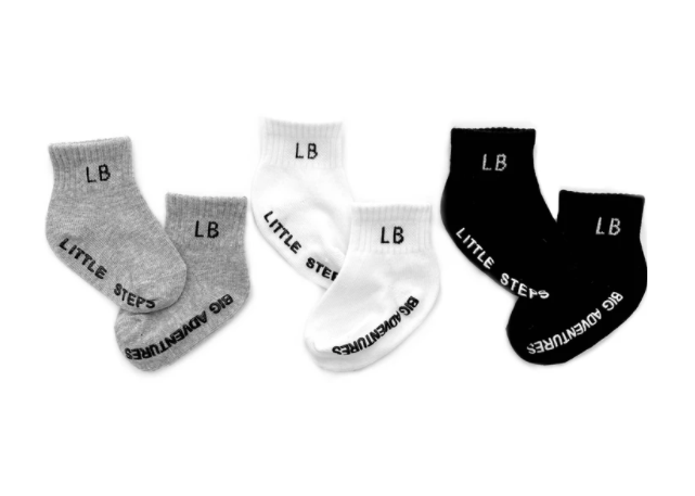 Little Bipsy - 3-Pack Socks - 3-Color Mix