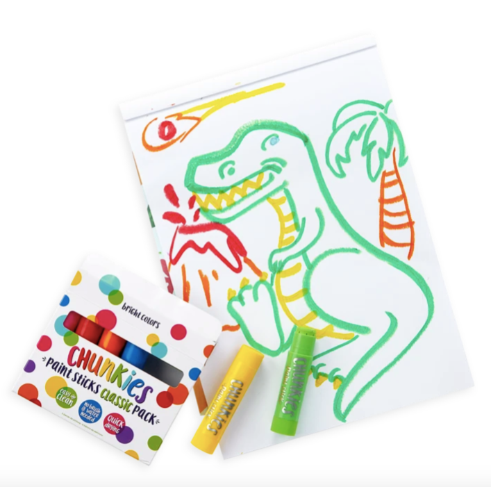 Ooly - Chunkies Classic Paint Sticks Pack of 6