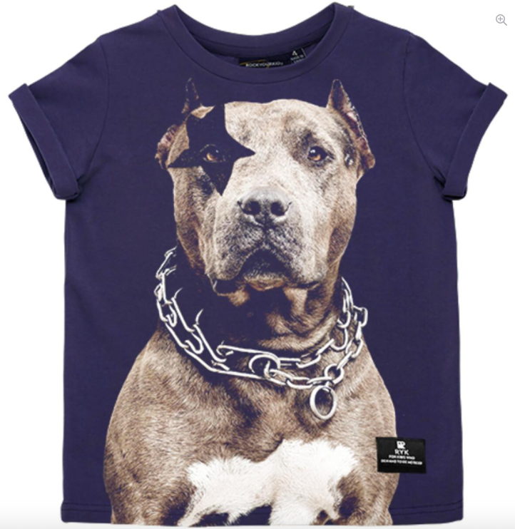 Rock Your Kid Rock N Roll Dog tee
