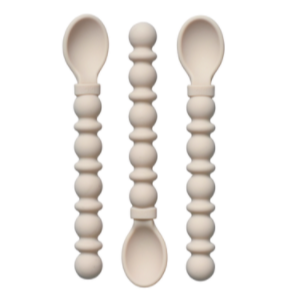 Baby silicone spoon pack of 3