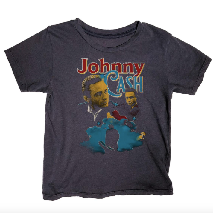 Johnny Cash kids tee