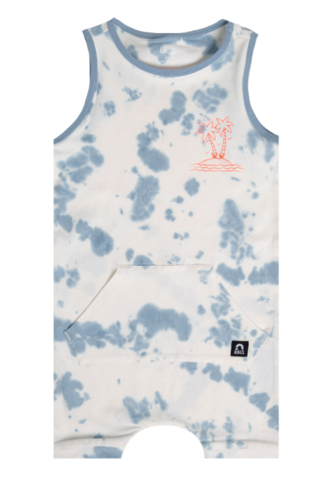 Rags to Raches offers tie dye romper