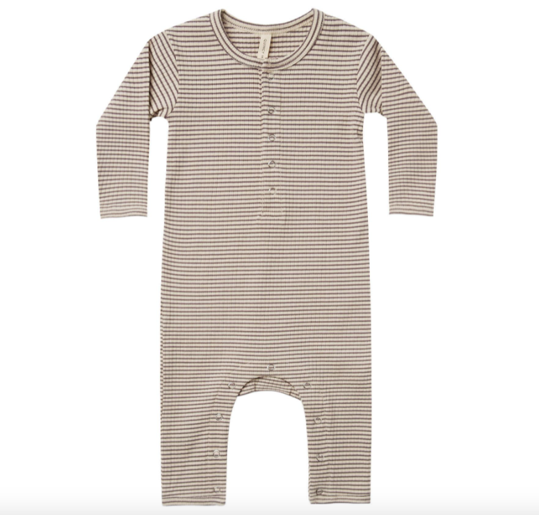 Quincy Mae ribbed jumpsuit