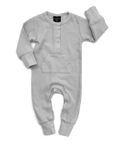 Little Bipsy - Thermal Romper in Frost