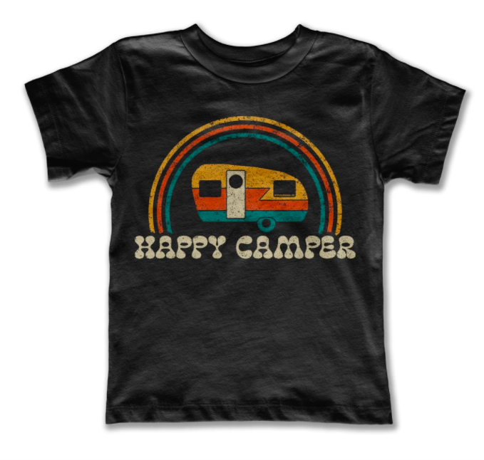 kids happy camper tee