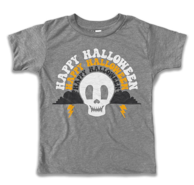 Happy Halloween kids tee
