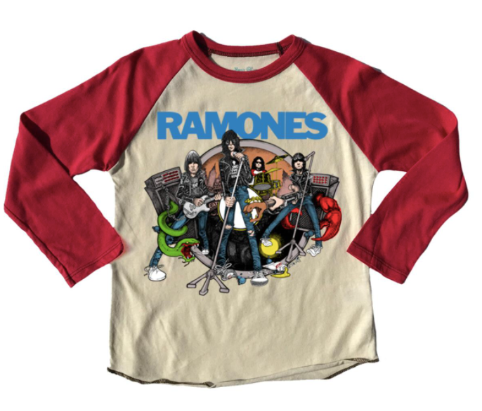 Rowdy Sprout Ramones raglan