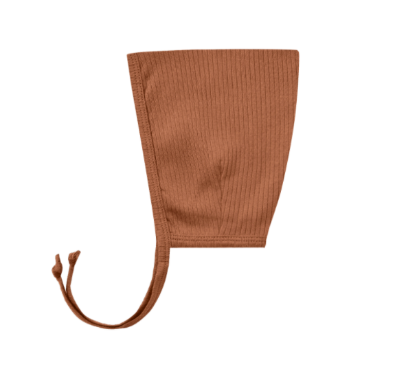 Quincy Mae pixie bonnet clay