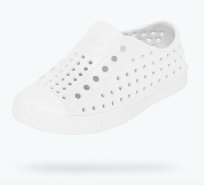 Native - Kids' Jefferson Shoe - Shell White