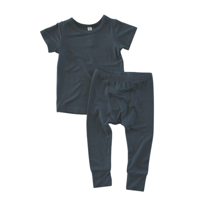 Babysprouts Lounge Set in Dusty Blue