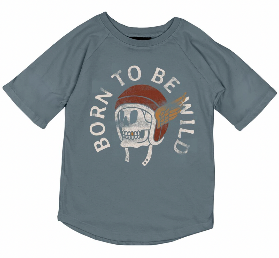 Tiny Whales Born to be Wild tee
