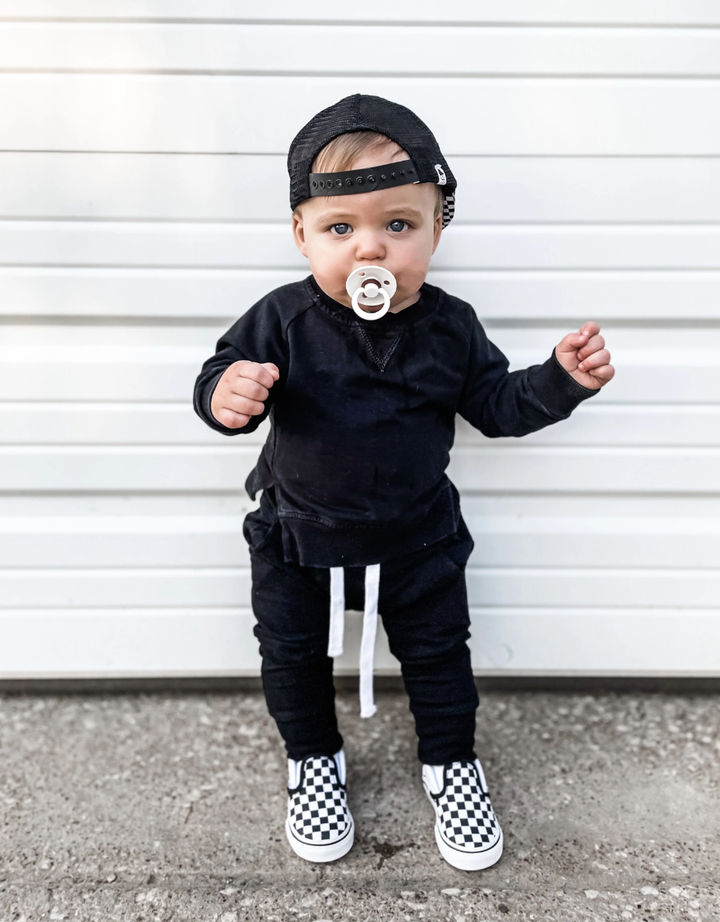 Little Bipsy - Pocket Joggers in Black