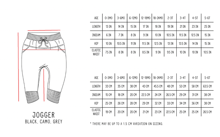 Little Bipsy - Pocket Joggers in Black