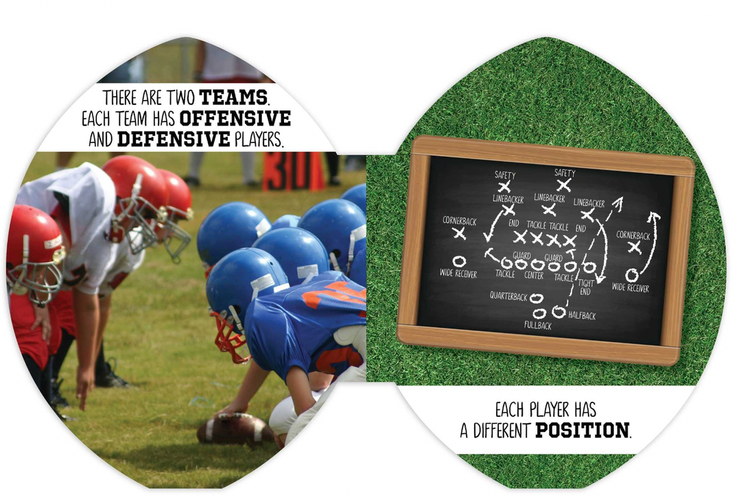 Let's Play Football by Nancy Hall - Board Book