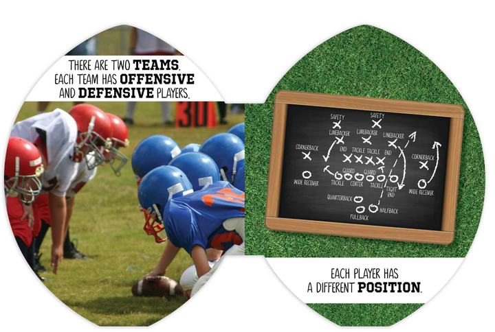 Let's Play Football by Nancy Hall - Board Book