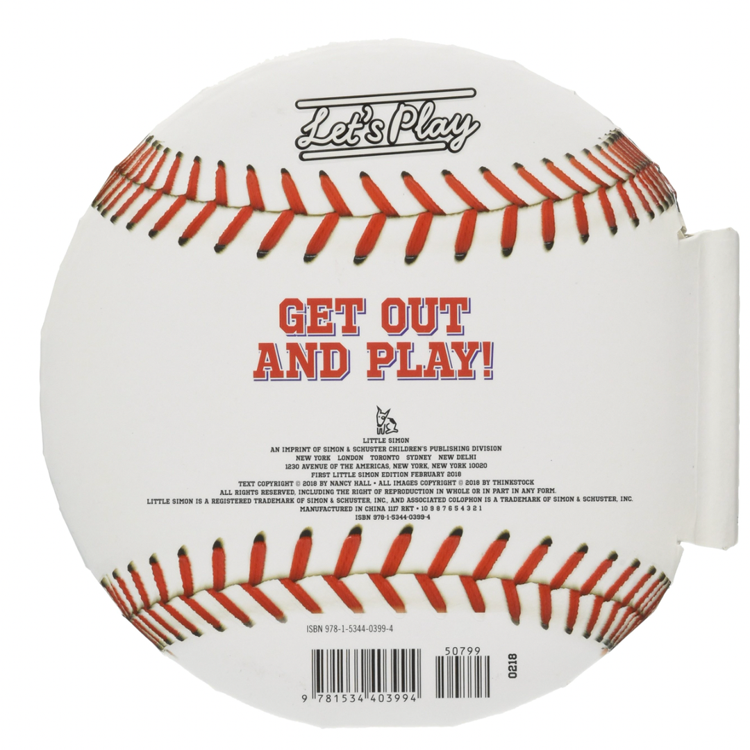 Let's Play Baseball by Nancy Hall - Board Book
