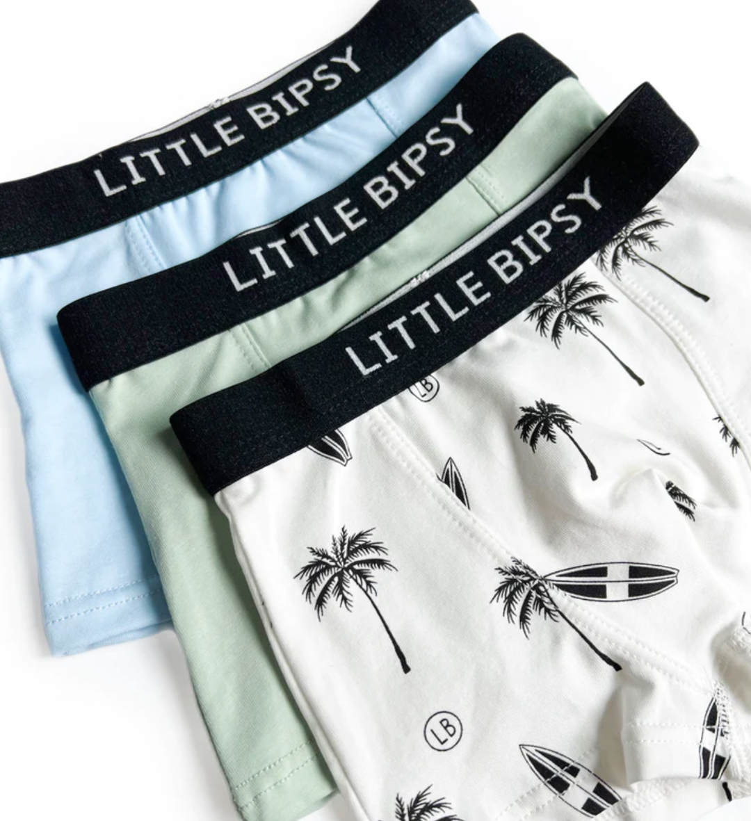 Little Bipsy - Surf's Up Boxer Briefs 3-Pack