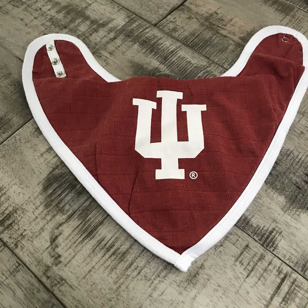 Indiana University baby bib