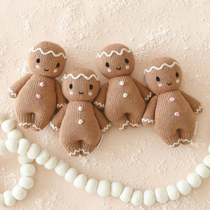 Cuddle + Kind - Holiday Baby Gingerbread (White Icing)