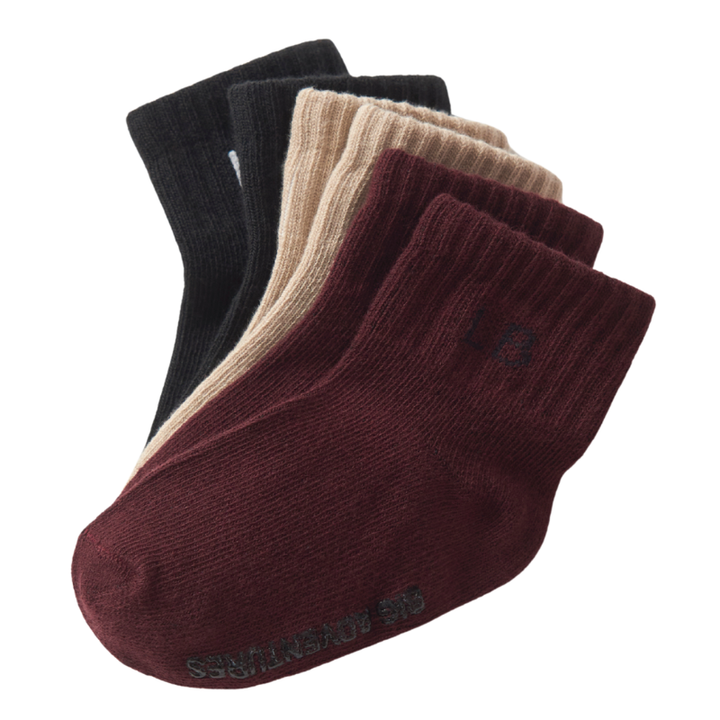 Little Bipsy - 3-Pack Socks - Waffle Collection