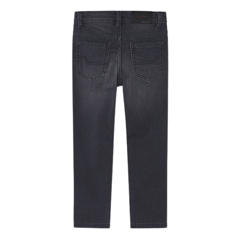 Mayoral - Boys Soft Denim Slim Jeans in Dark Grey (2)