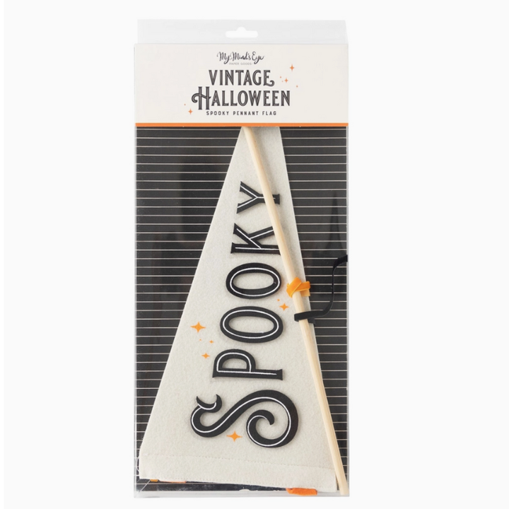 SPOOKY Felt Pennant - 14.5"