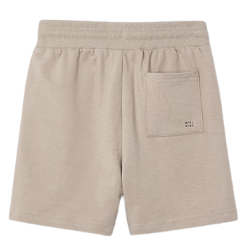 Mayoral - Boys Drawstring Fleece Shorts in Desert