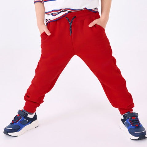 Mayoral - Boys Sweat Pant Joggers in Red