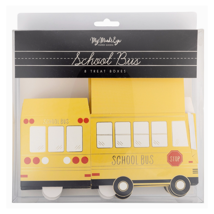 School Bus Treat Boxes - 4.5"