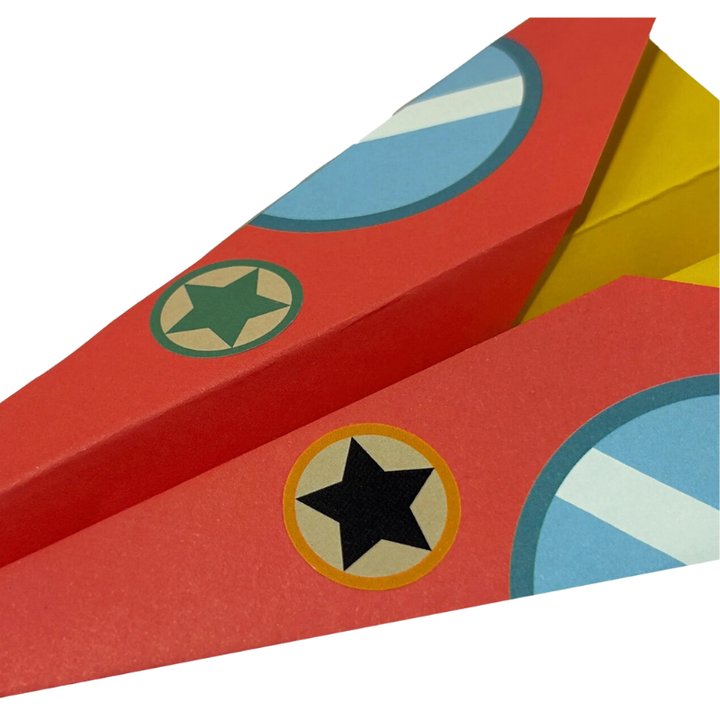 Ooly - D.I.Y. Paper Air Planes Activity Kit - Set of 24 Designs