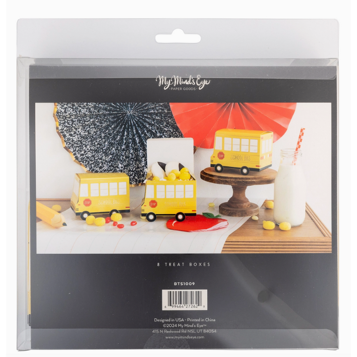 School Bus Treat Boxes - 4.5"