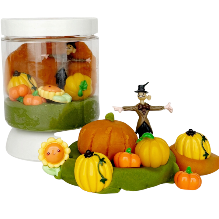 Pumpkin Patch Halloween kids dough