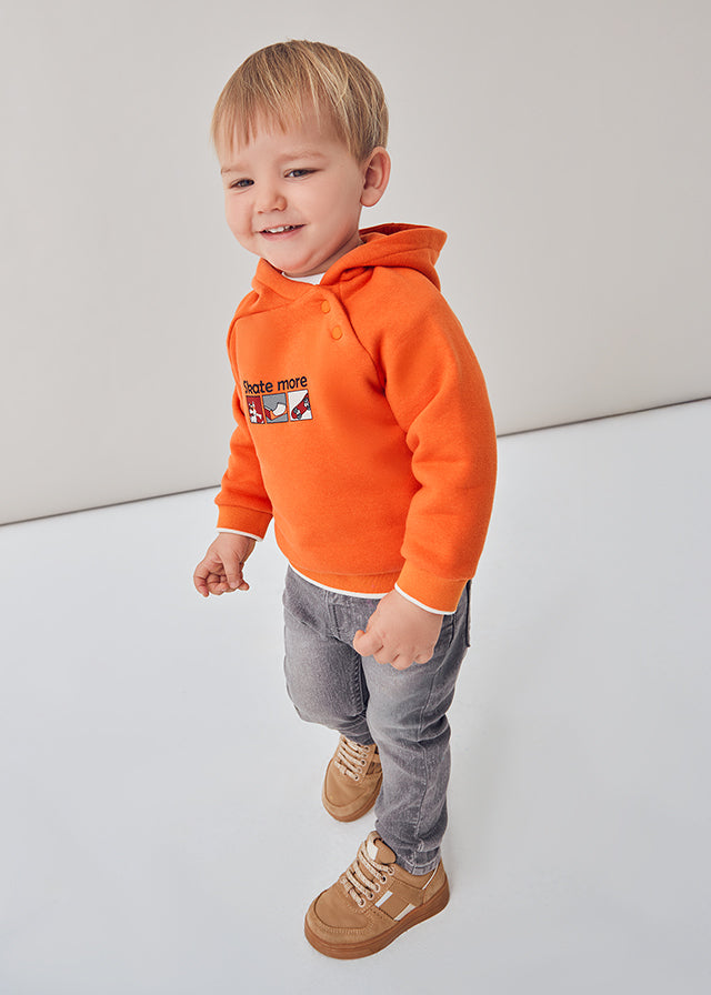 Mayoral - Baby Boys Slim-Fit Denim in Grey