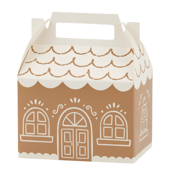 Gingerbread House Gable Treat Boxes