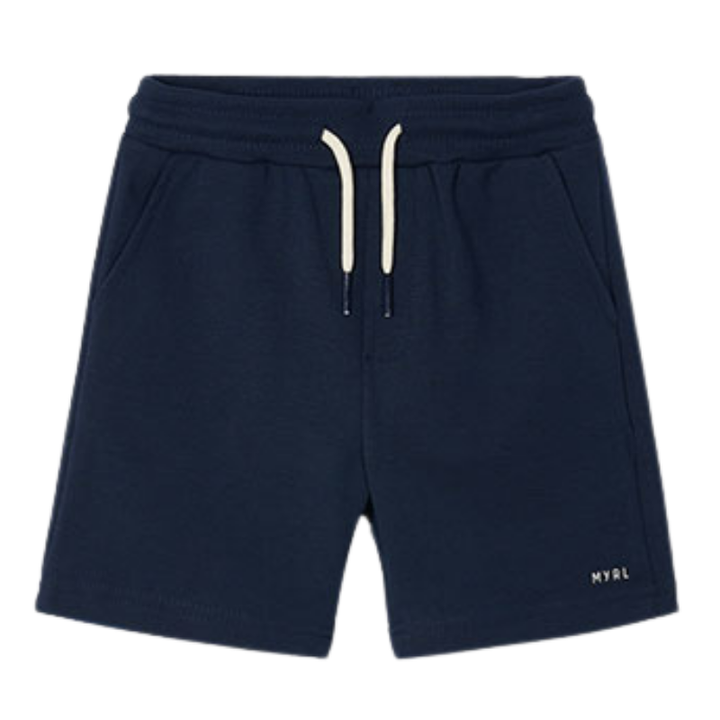 boys fleece shorts navy