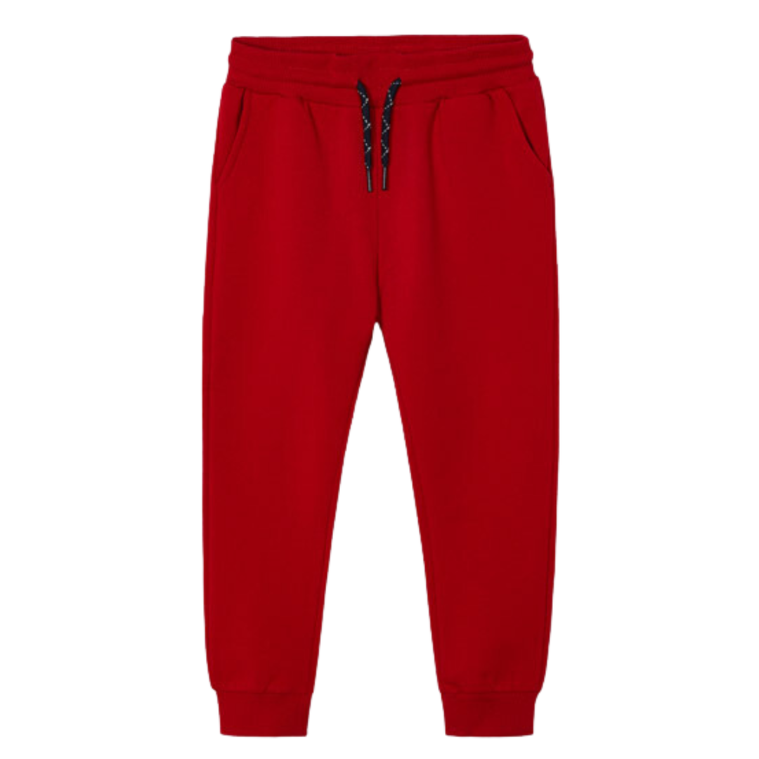 Mayoral boys red joggers