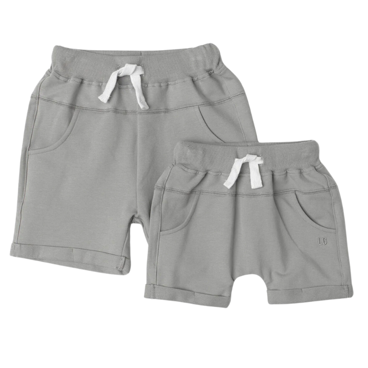 Little Bipsy - Harem Shorts in Hazy Grey