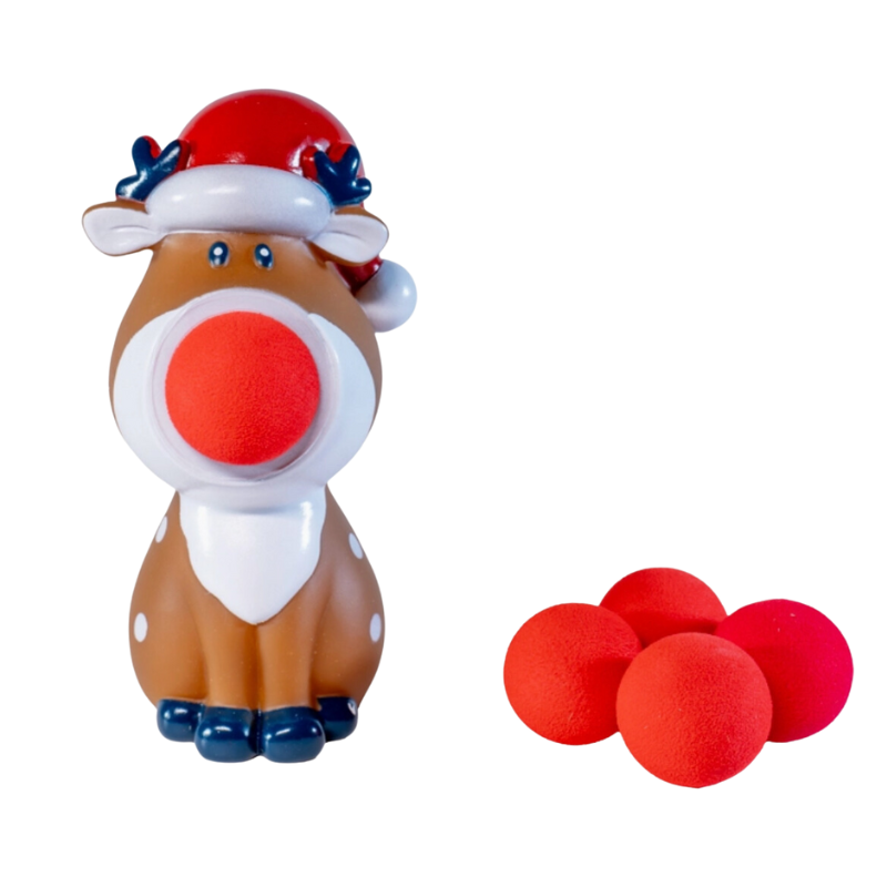 Reindeer Ball Popper Toy