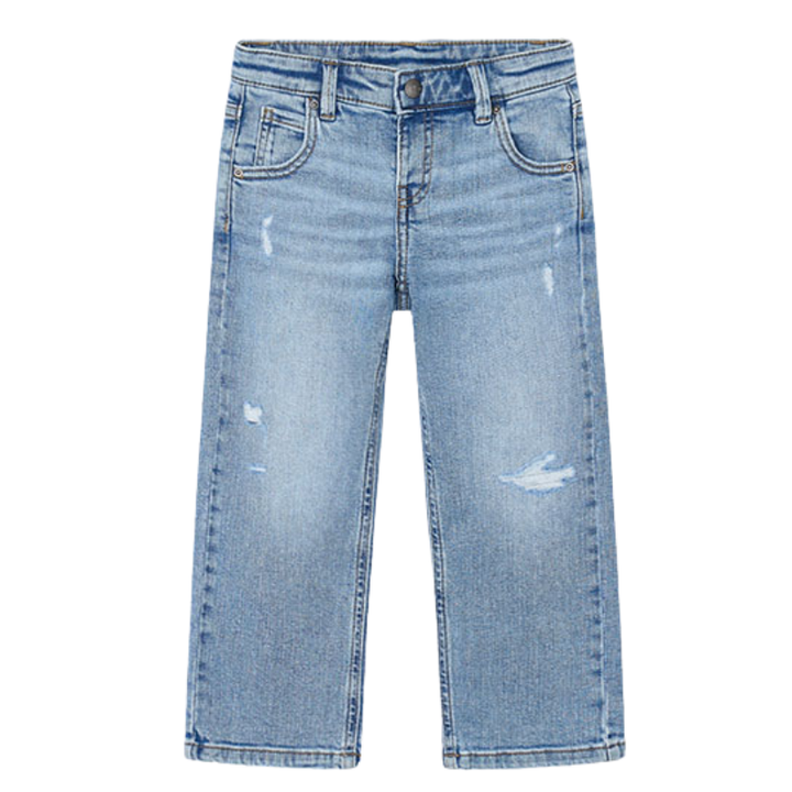 Mayoral - Boys Wide Leg Denim Jeans in Blue