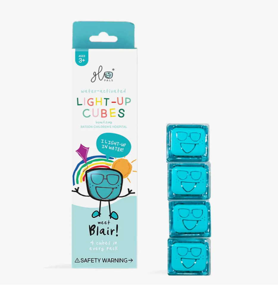 Glo Pals - Water Activated Light Up Cubes in Blue