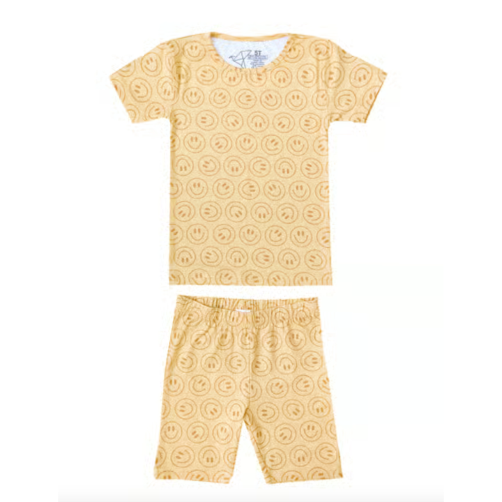 Copper Pearl - Two-Piece Short-Sleeve Pajamas in Vance (5T)